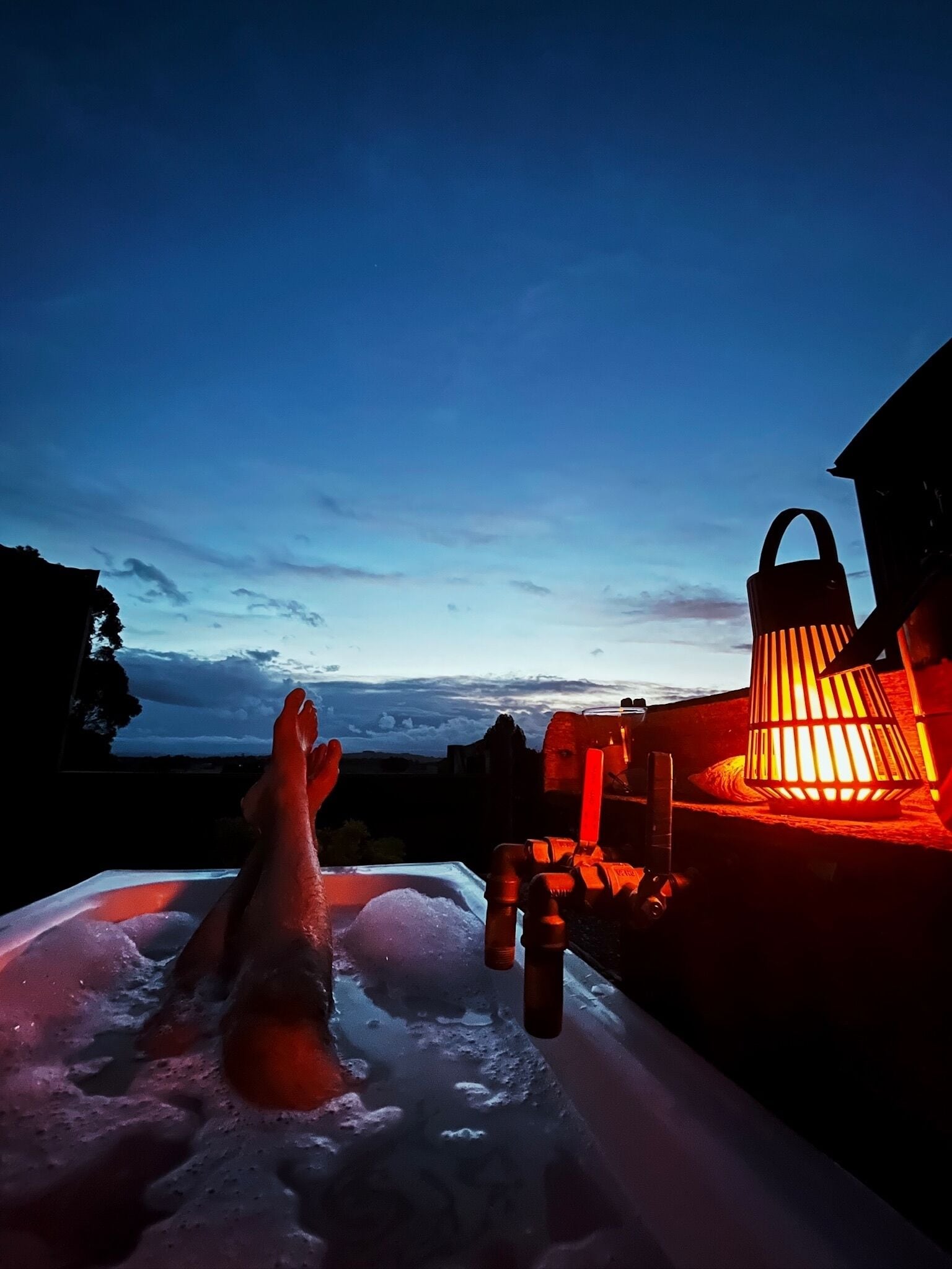Evening soak