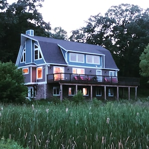 Exterior - Reunions & Groups. Open space inside & out. Yoga loft. 45 acres. Scenic. Quiet.  (Dalton)