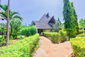 Fassade der Unterkunft