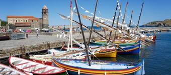 Collioure - 4 bed modern villa with private heated pool and great views