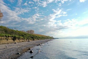 Beach nearby, sun loungers - Comfortable holiday home, exclusive location on the windmill, near Warnemunde (Elmenhorst/Lichtenhagen)