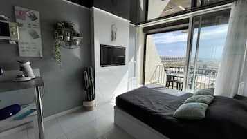 1 Schlafzimmer, Zimmersafe, BĂŒgeleisen/BĂŒgelbrett