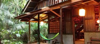 Tropischer Paradiesrückzug Strand-Regenwald, Drake Bay, Osa Peninsula