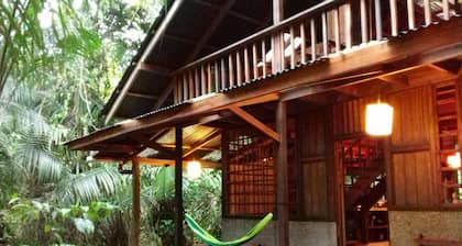 Beachfront-rainforest tropical paradise retreat, Drake Bay, Osa Peninsula