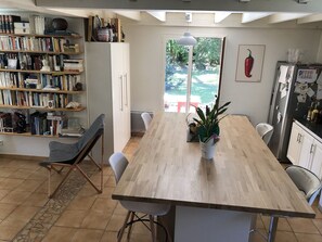 Dining - Villa of 150m2 between Lac Mer and Golf (Soustons)