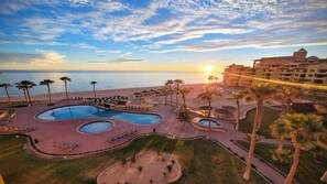 Una piscina climatizada
