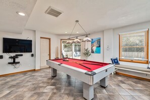 Game room - 2310 - Aegean Breeze, Nice Corolla Home Complete with Amenities Including Private Blue Lagoon Pool (Corolla)