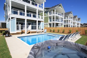 A heated pool - 5464- EY BELIEVE, | Oceanfront | Shores at Nags Head | Nags Head | Sleeps 16 (Nags Head)