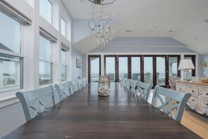 Dining - 5464- EY BELIEVE, | Oceanfront | Shores at Nags Head | Nags Head | Sleeps 16 (Nags Head)