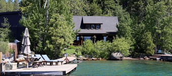 Classic Old Tahoe Lakefront Home With Pier And Buoy. Pet & Family friendly!