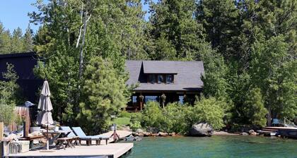 Classic Old Tahoe Lakefront Home With Pier And Buoy. Pet & Family friendly!