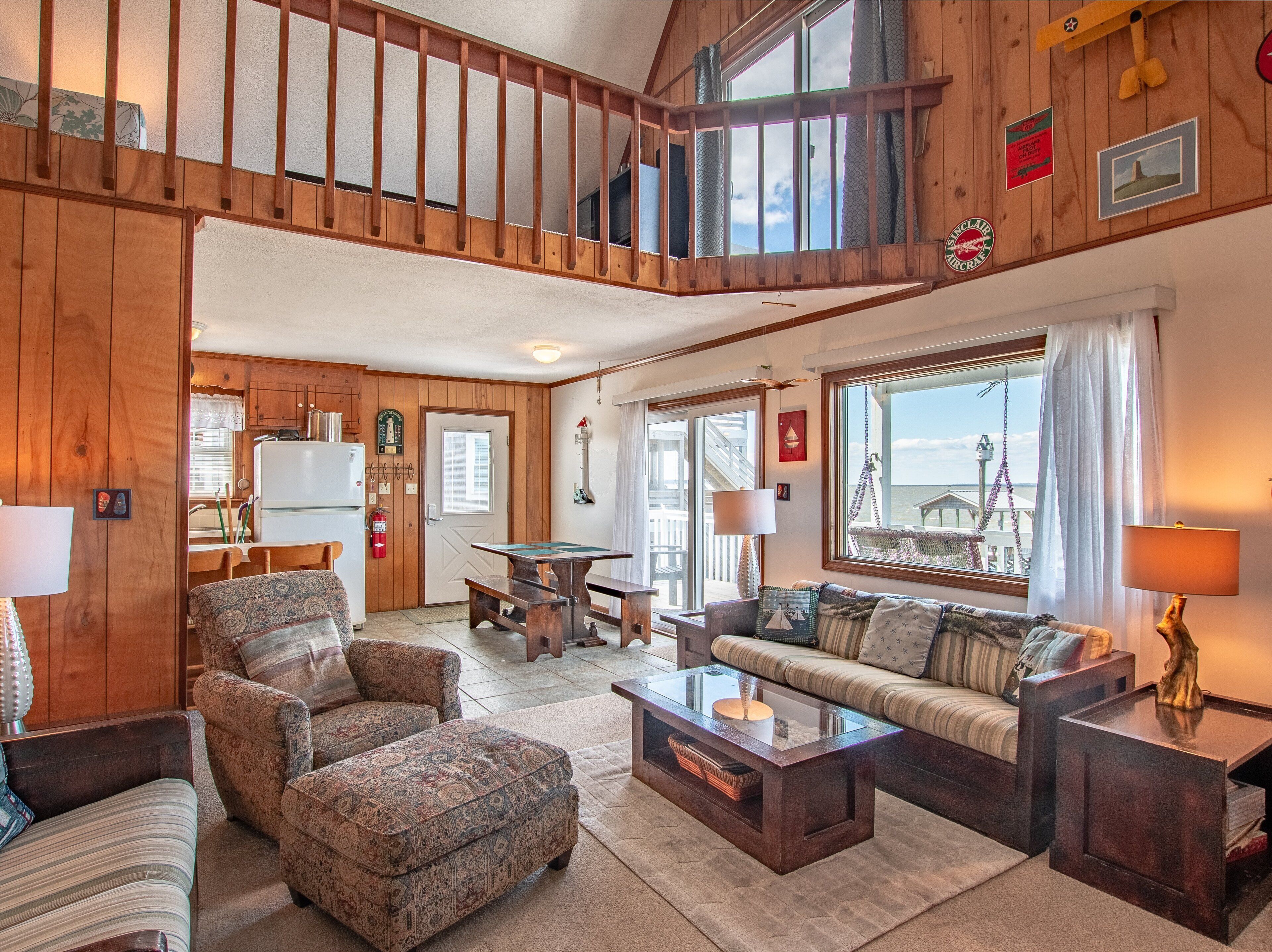 TV, DVD player, stereo