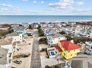 Exterior - 1781 - Brownie's Retreat, 53 Yards to Beach! Oceanside w/ Private Hot Tub (Corolla)