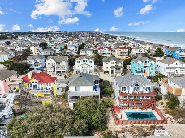 Exterior - 1781 - Brownie's Retreat, Just Over 50 Yards to the Beach! Enjoy the Hot Tub! (Corolla)