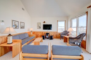 TV, books - 6285-Tidal Song, | Oceanside | South Nags Head | Sleeps 8 (Nags Head)
