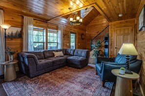 TV connectée, cheminée