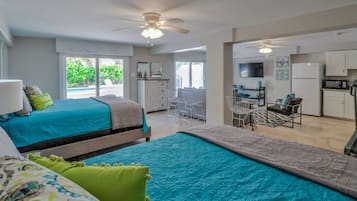 5 slaapkamers, een strijkplank/strijkijzer, gratis wifi, beddengoed