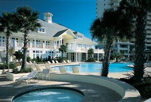 Indoor pool, outdoor pool