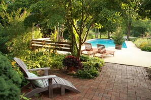 Outdoor pool - Hidden Hollow Farm - Pool; Game Rm; Sleeps 26, 45 min. to DC, Weddings/Corporate (Warrenton)