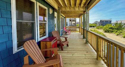 4 makuuhuonetta vain 65 jaardia suoraan rannalle