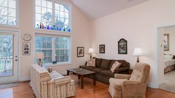 Smart TV, video games, DVD player, books