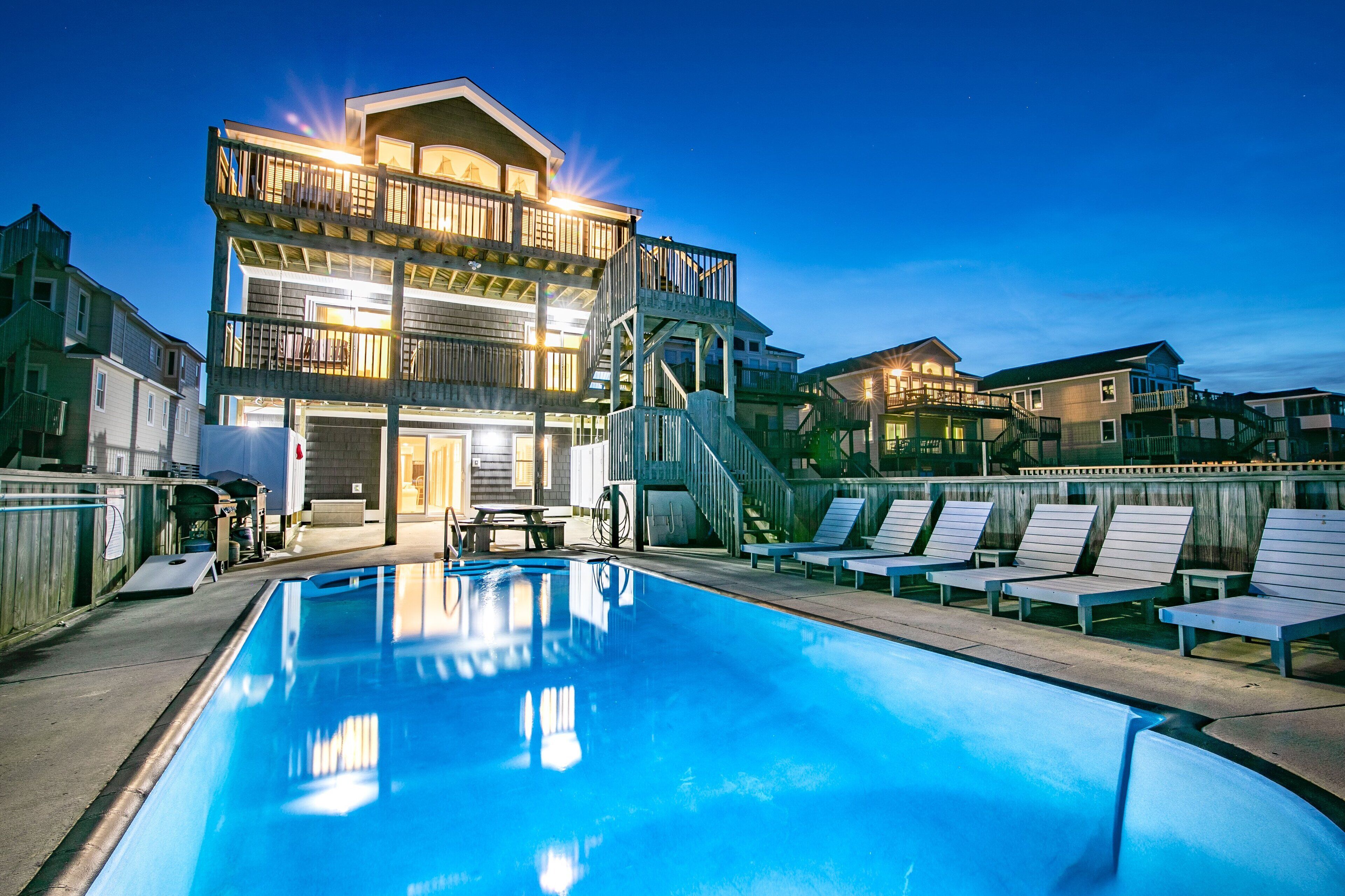 Una piscina climatizada