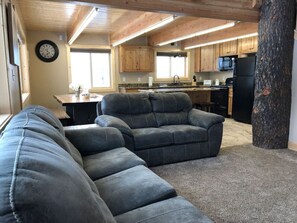 TV connectée, cheminée