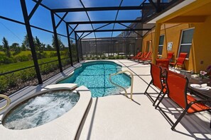 Beheizter Pool