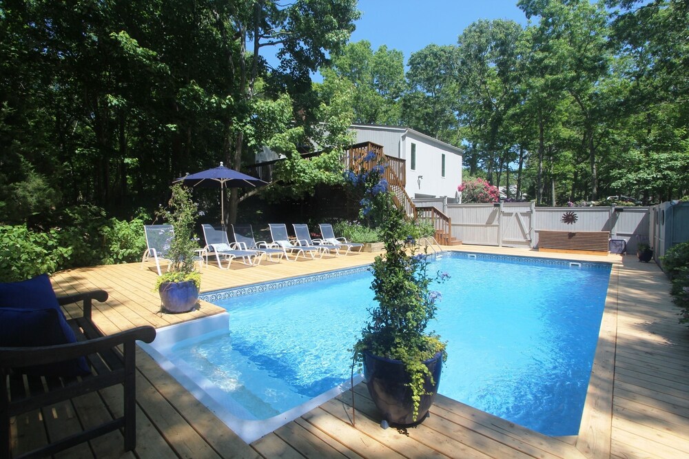 Private and Immaculate East Hampton Home With Heated Pool