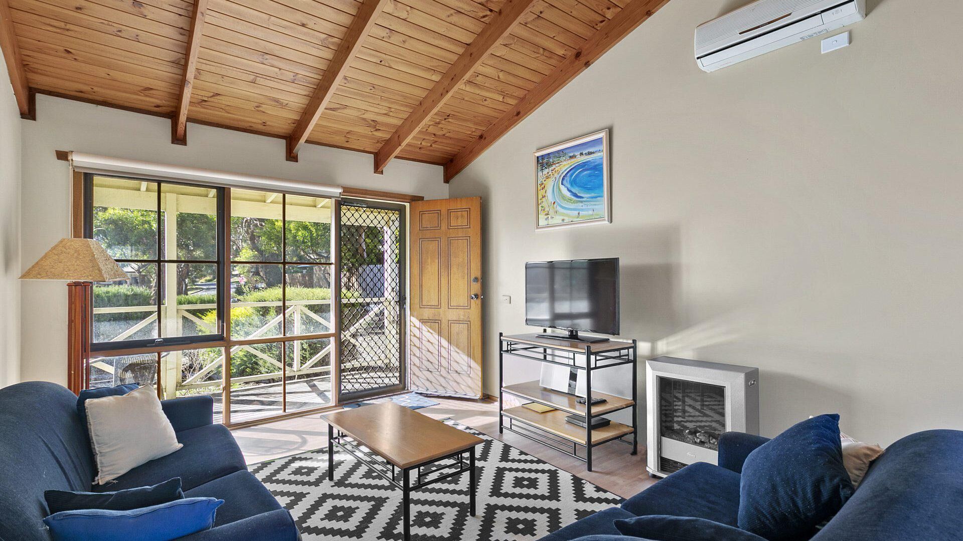 Fernseher, DVD-Player, Musikbibliothek