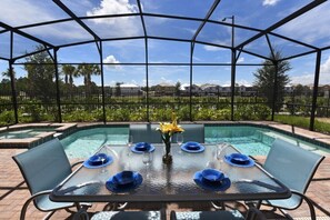 Outdoor dining - New Listing! Windsor At Westside Resort, 8mi to Disney & 15mi to Universal - FS106857 (Kissimmee)