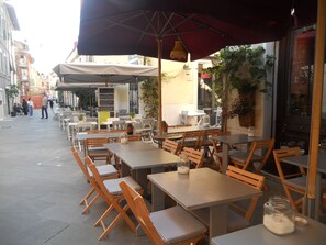 Restauration en plein air