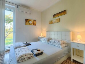 5 室のベッドルーム、旅行用ベビーベッド、WiFi (無料)