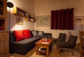 Téléviseur, lecteur de DVD, livres, sélection de films