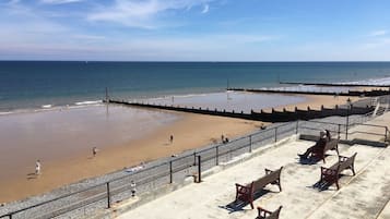 Vlak bij het strand