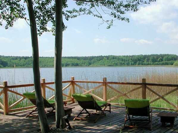 Property grounds - KIWI Apartment 7 - KIWI Apartments on Lake Dreier (Alt Schwerin)