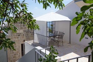 Outdoor dining - Villa Petit **** villa in Brela, private pool (Brela)