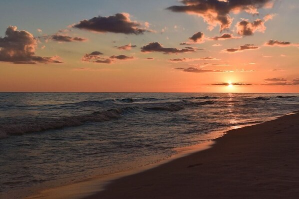 Sur la plage
