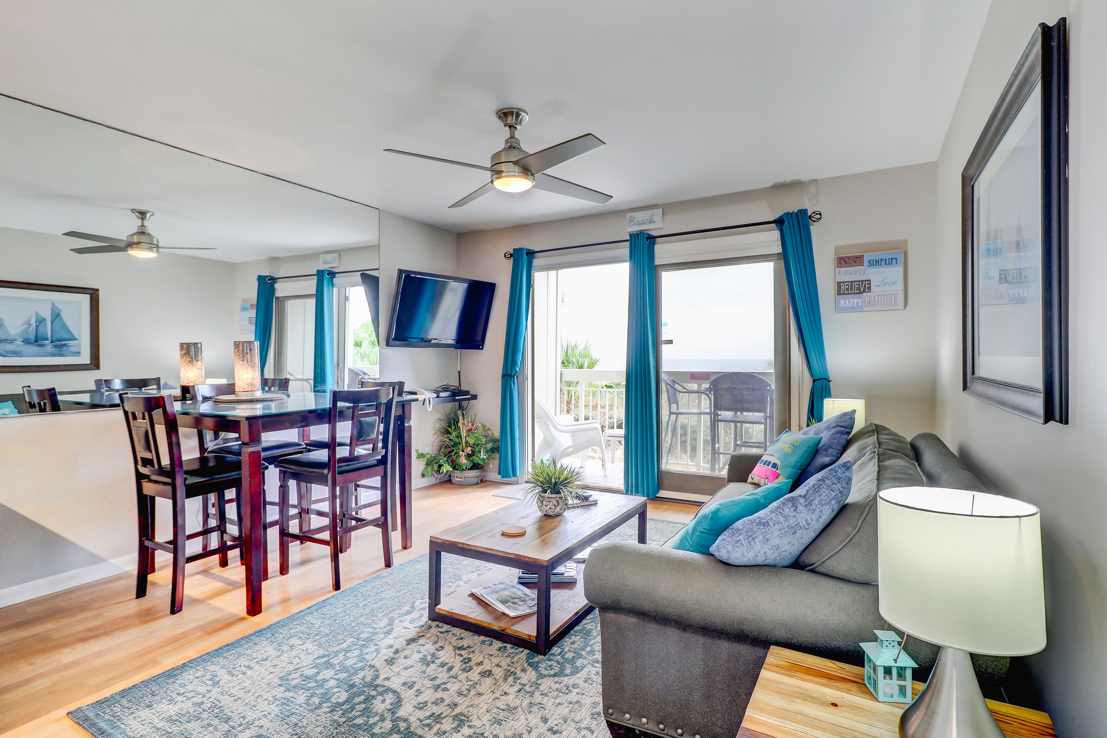 Beautifully remodeled oceanfront condo with pool in North Forest Beach.