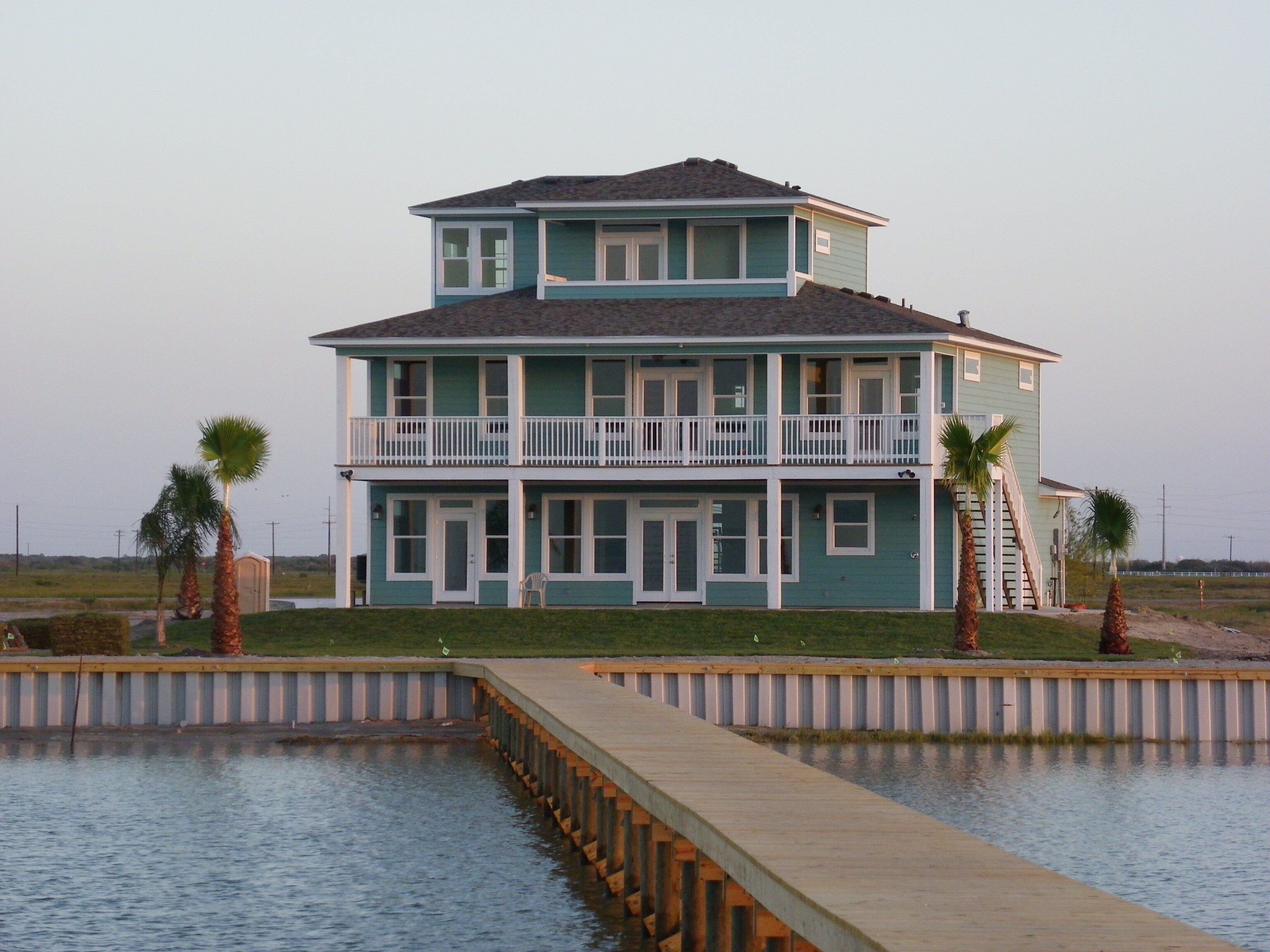 View from the Private Pier at The Sunset Bay Escape!!!