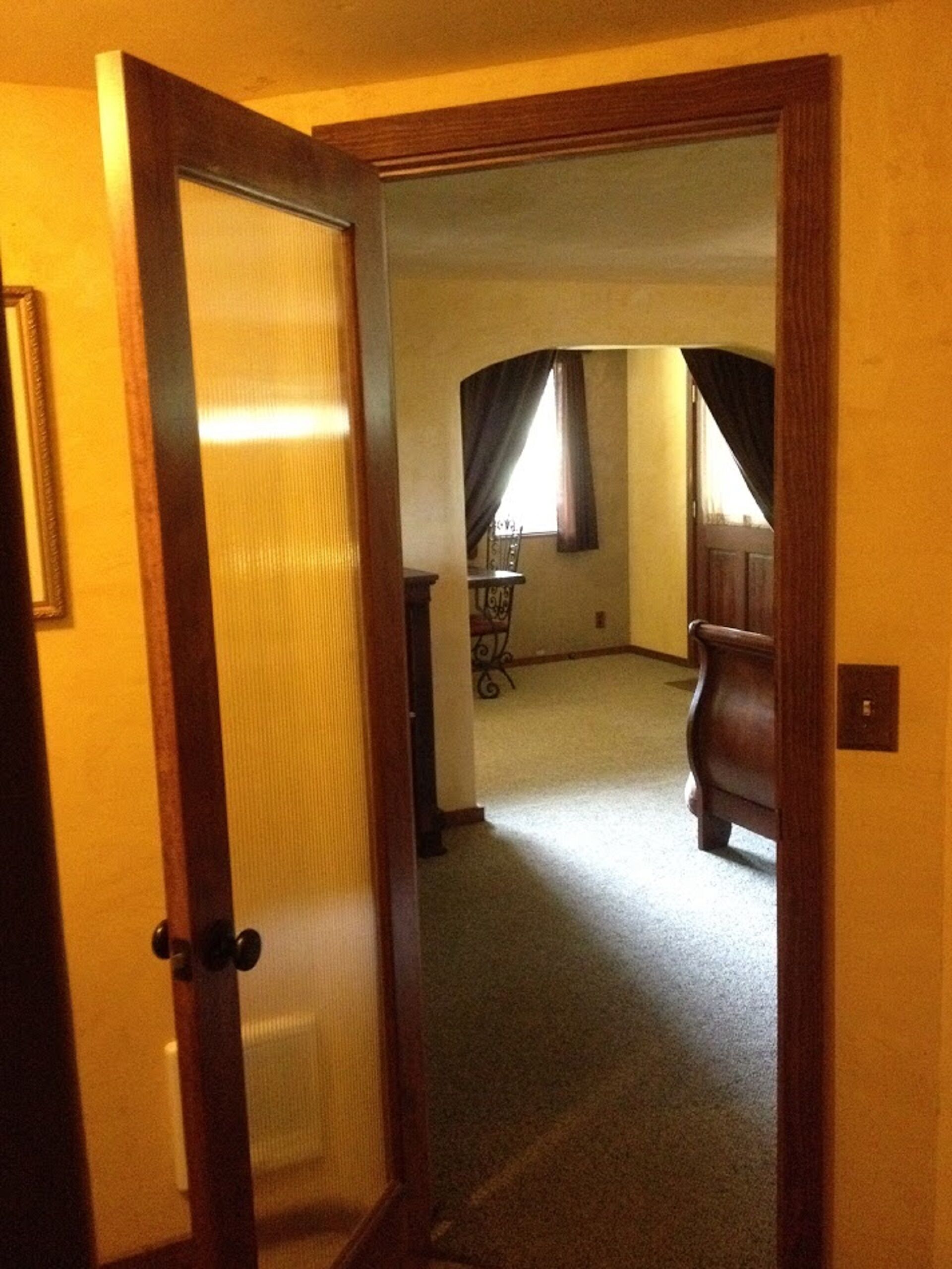 Gem of an apartment with craftsman touches in a very lovely setting