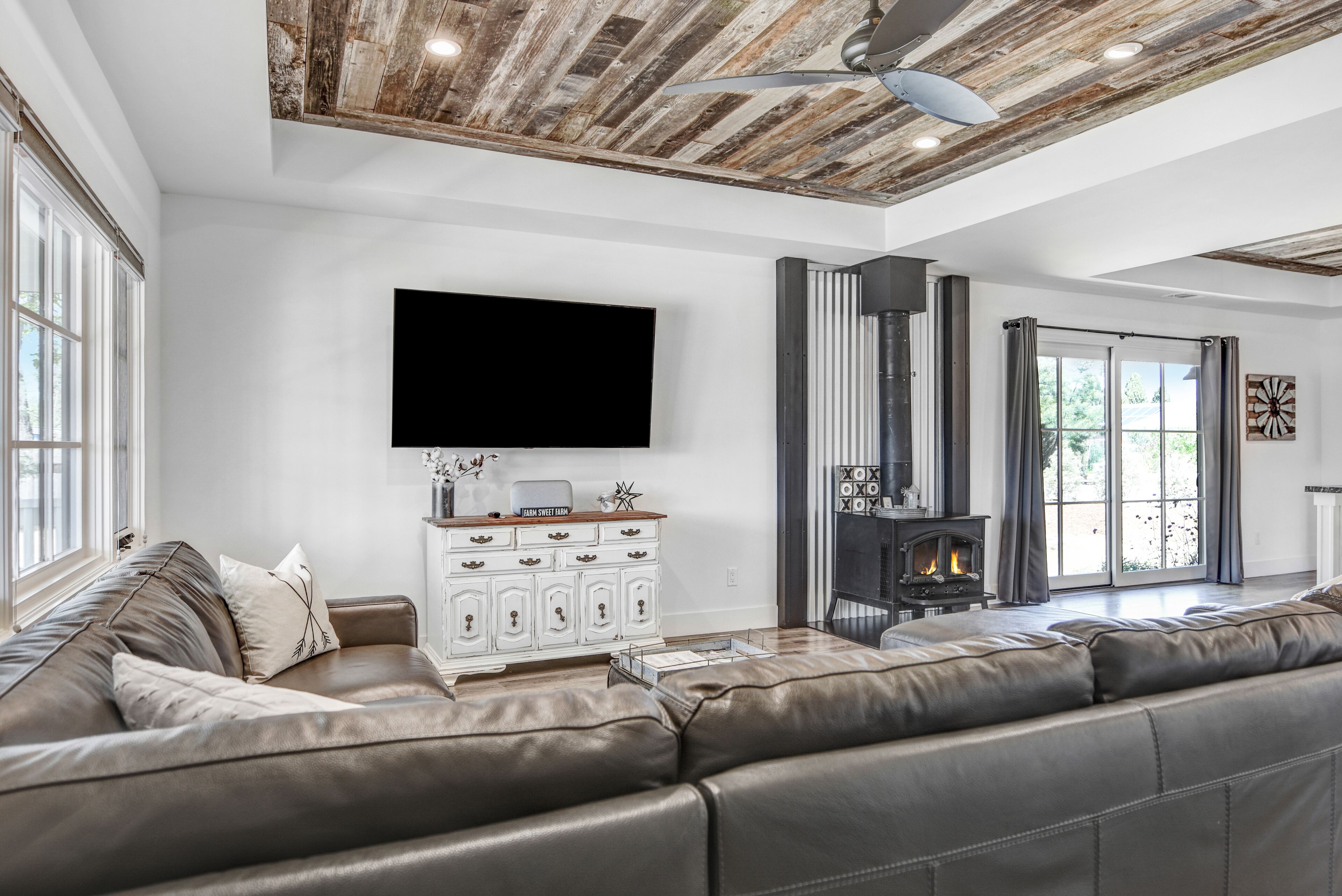 Stunning Modern Farmhouse with a new POOL on 5 acres in the Carneros wine region