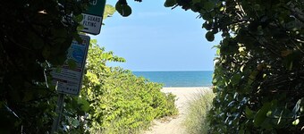 SOUTH BEACH's Closest Home • AQUA COTTAGE • Comfy Cozy Fun Seaside Vero Beach