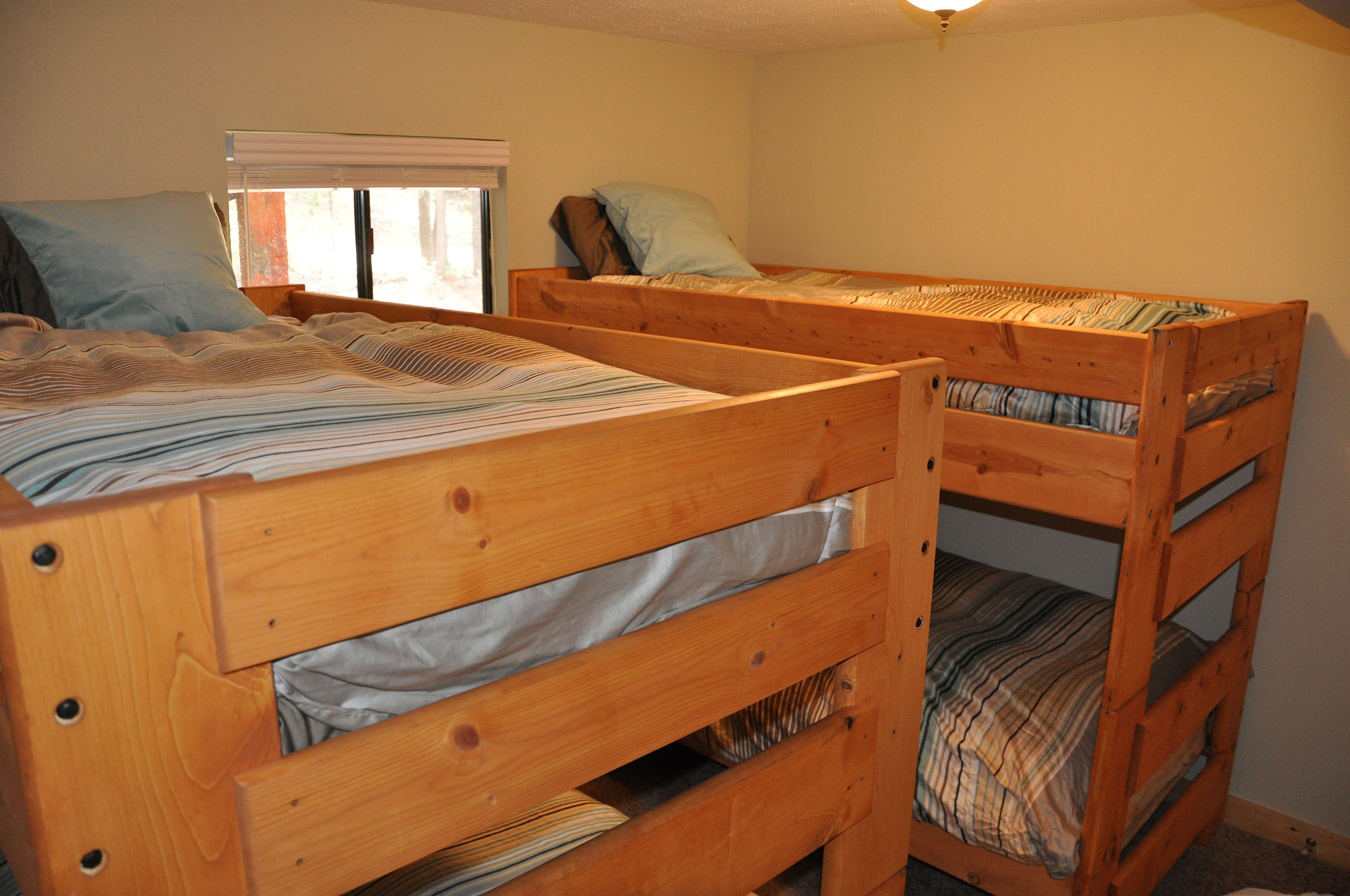 Let the kids have a sleepover every night in the first floor bedroom