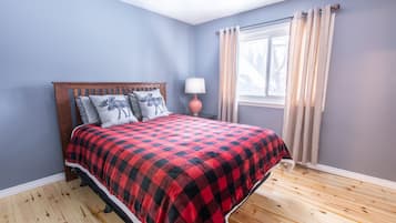 4 dormitorios, tabla de planchar con plancha, wifi y ropa de cama