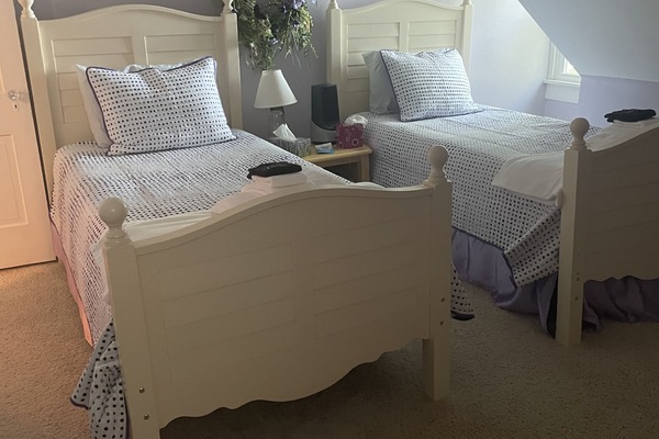 Twin Beds Lakefront Befroom