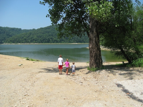 Back Your Boat Into Center Hill Lake From Our Home!  Swim, Fish, Hunt, Relax!