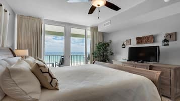 3 habitaciones, tabla de planchar con plancha y cuna de viaje