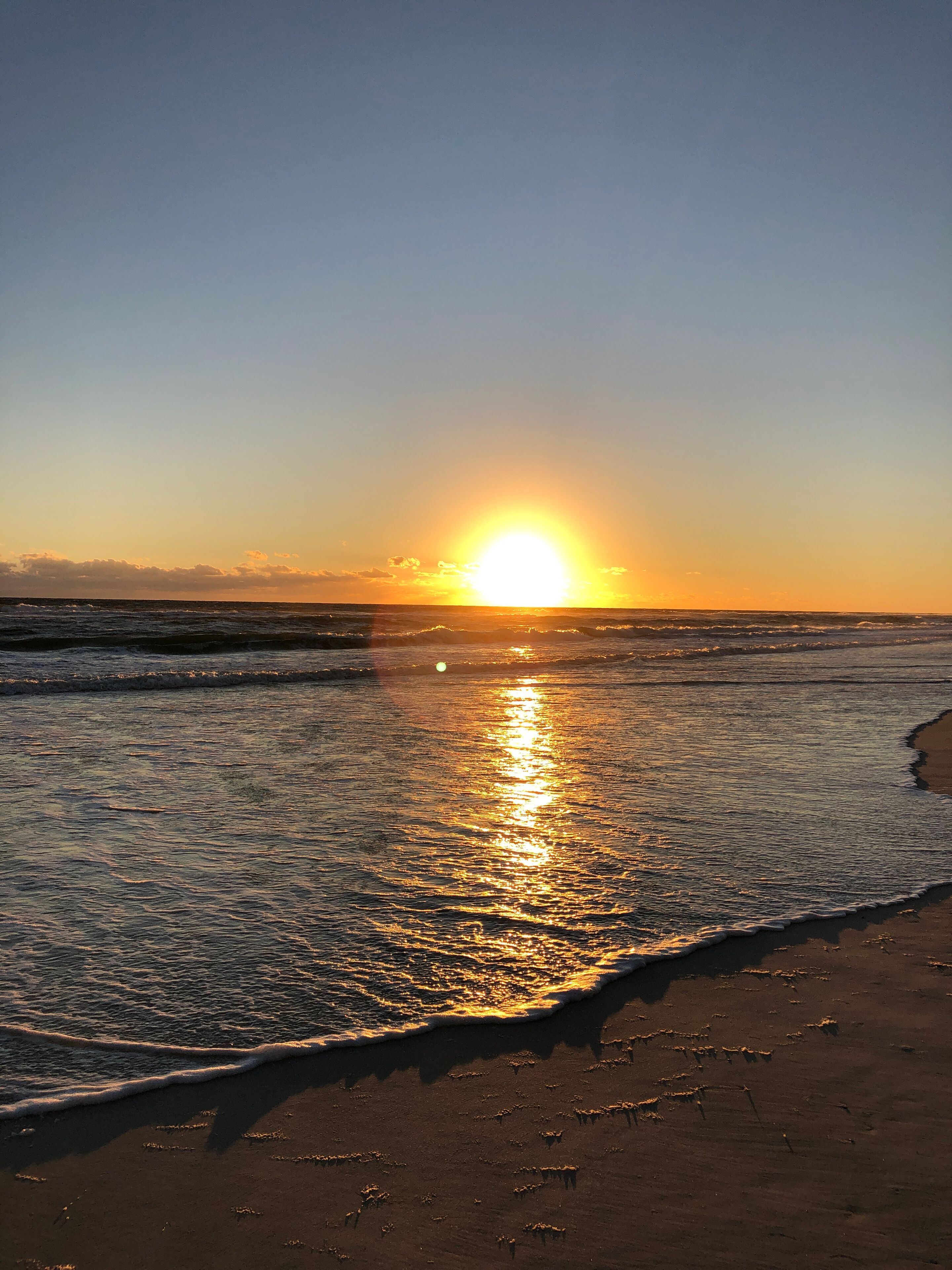 Winter sunset at 5pm!