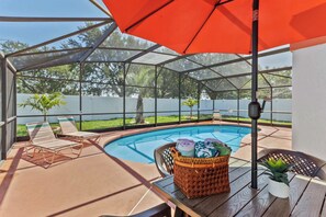 Pool - BUENAVENTURA LAKES (263HS) - 3BR 2BA home with pool in a private setting (Kissimmee)